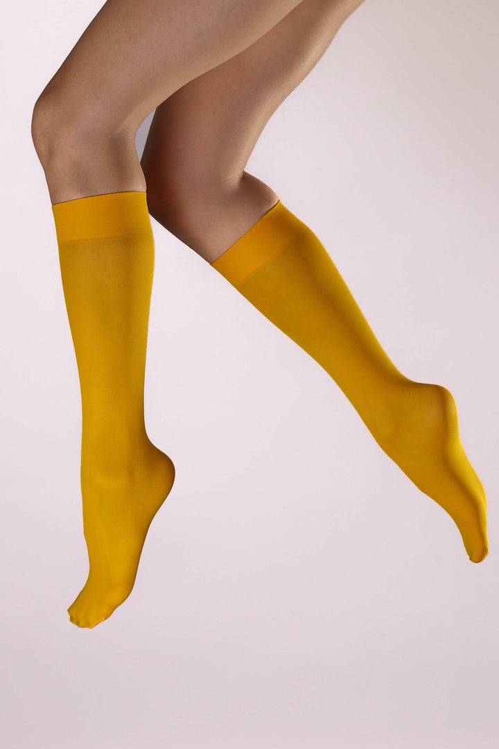 Biodegradable knee high – Lemon